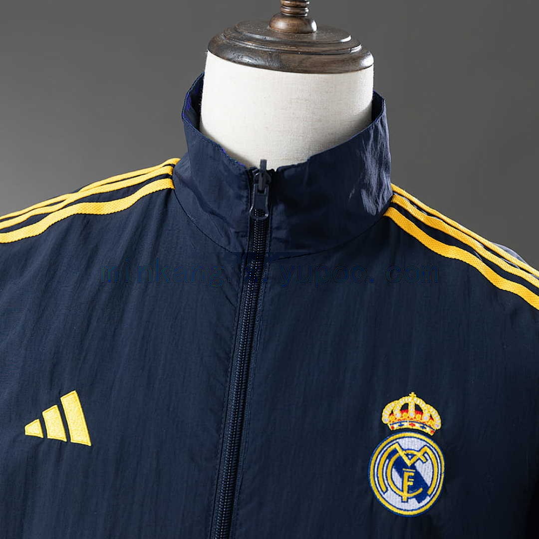 25_26 Real Madrid Trench Coat Reversible S-3XL 10