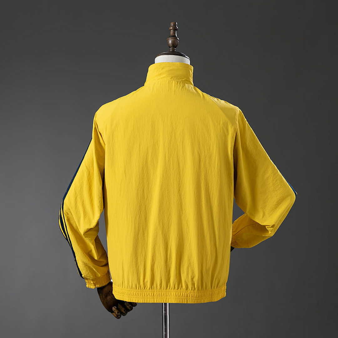 Real Madrid Reversible Jacket Windbreaker - Yellow &amp; Red S-XXL 11
