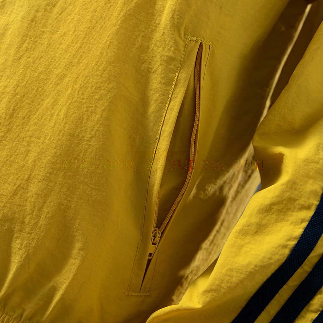 Real Madrid Reversible Jacket Windbreaker - Yellow &amp; Red S-XXL 5