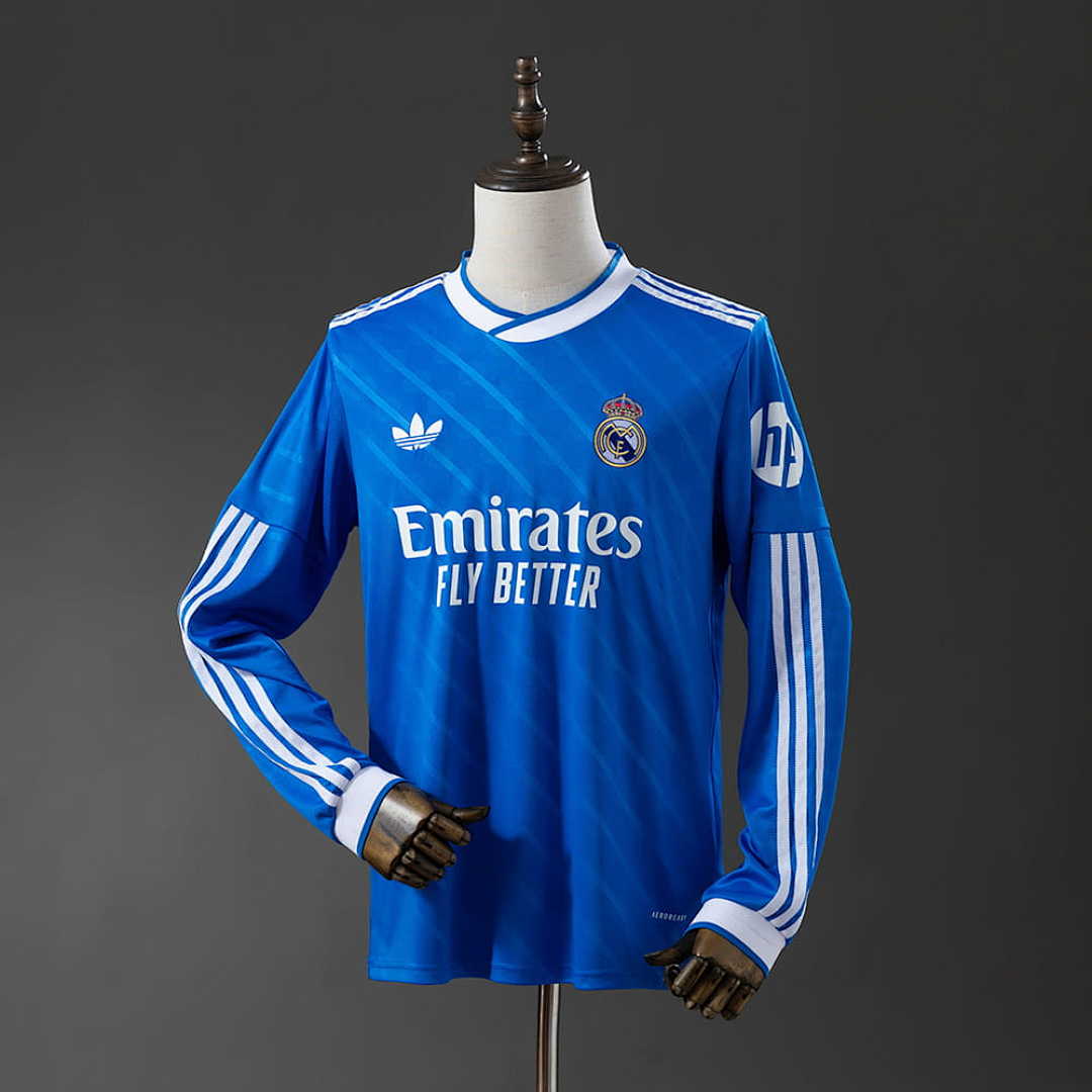 Real Madrid 25_26 Third Away Long Sleeve Jersey S-4XL