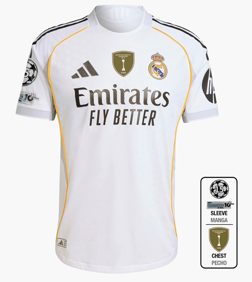 25_26 Real Madrid home S-4XL 13