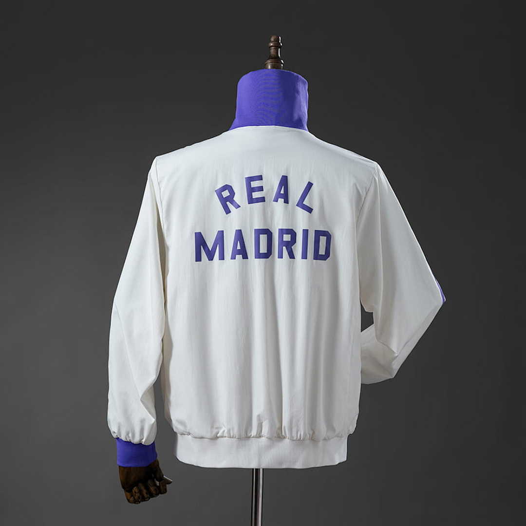 Real Madrid x Beckenbauer Windbreaker - Miracle WhiteMagic Purple S-XXL 2