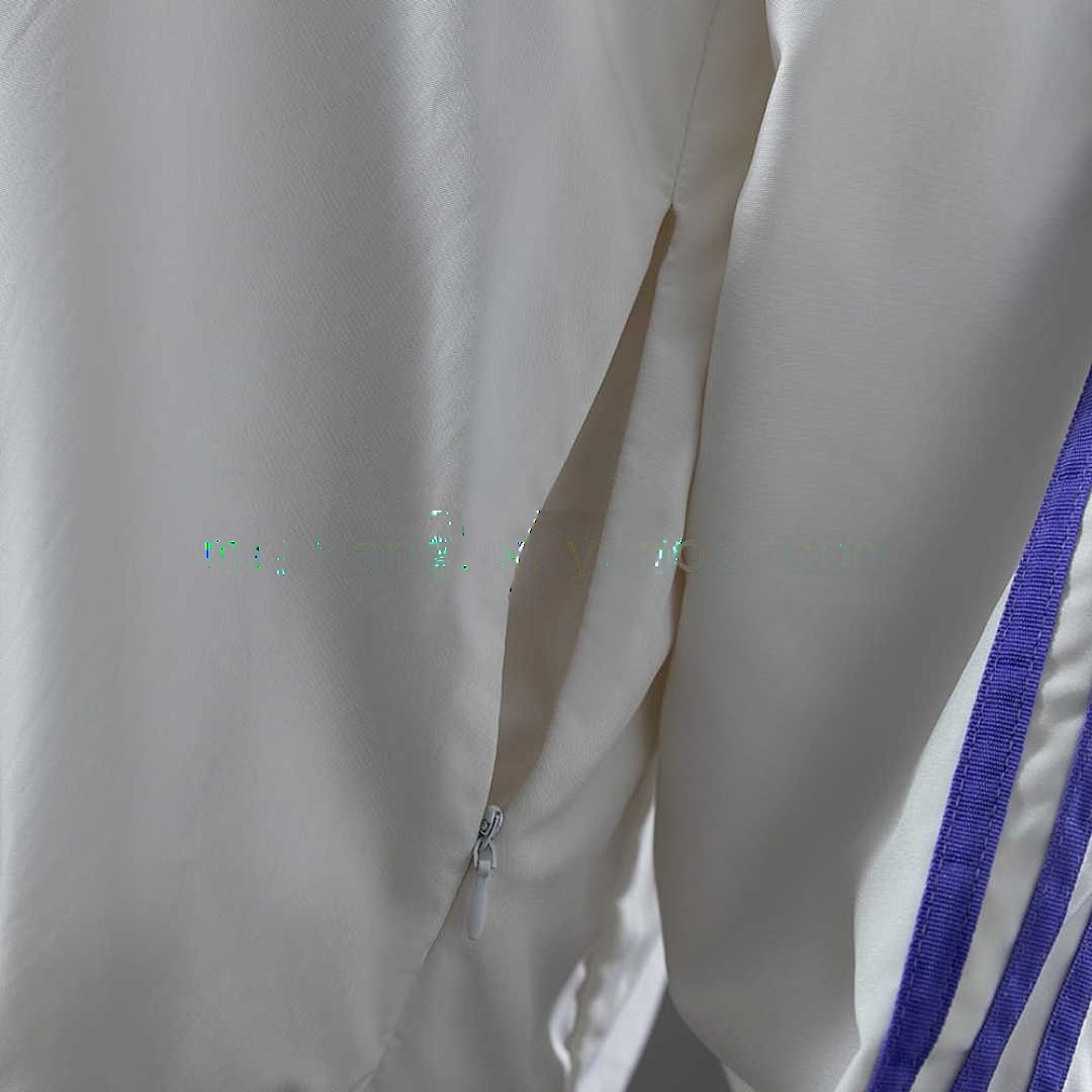 Real Madrid x Beckenbauer Windbreaker - Miracle WhiteMagic Purple S-XXL 3