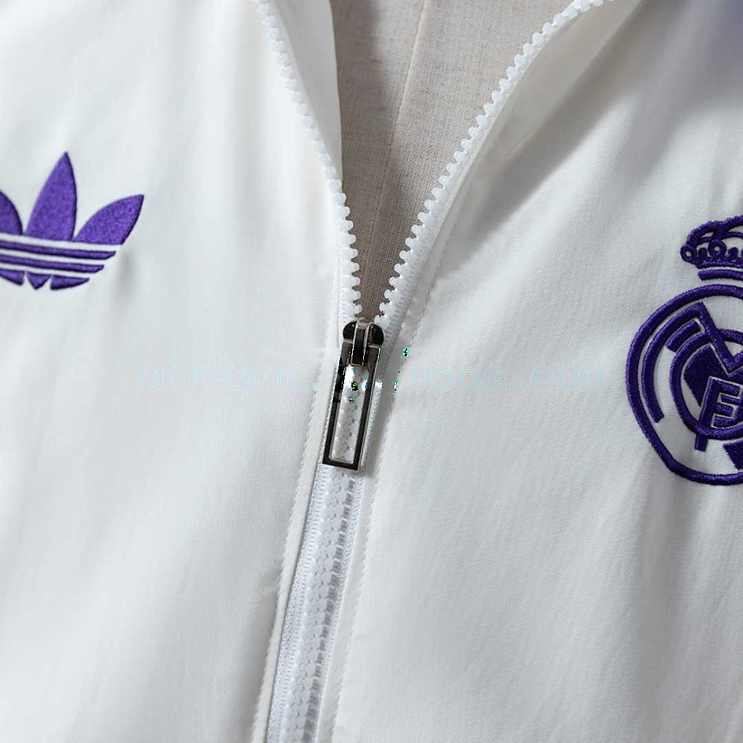 Real Madrid x Beckenbauer Windbreaker - Miracle WhiteMagic Purple S-XXL 5