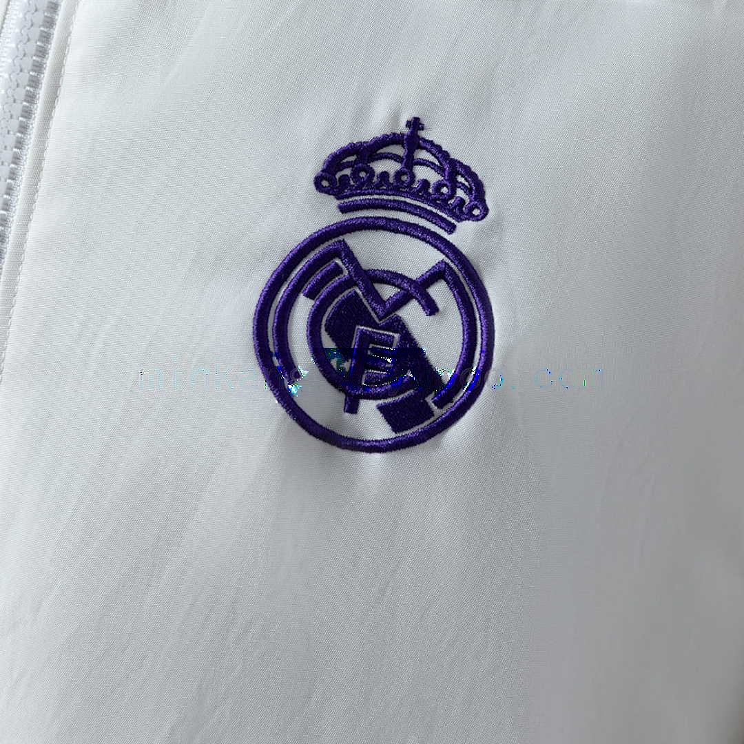 Real Madrid x Beckenbauer Windbreaker - Miracle WhiteMagic Purple S-XXL 7