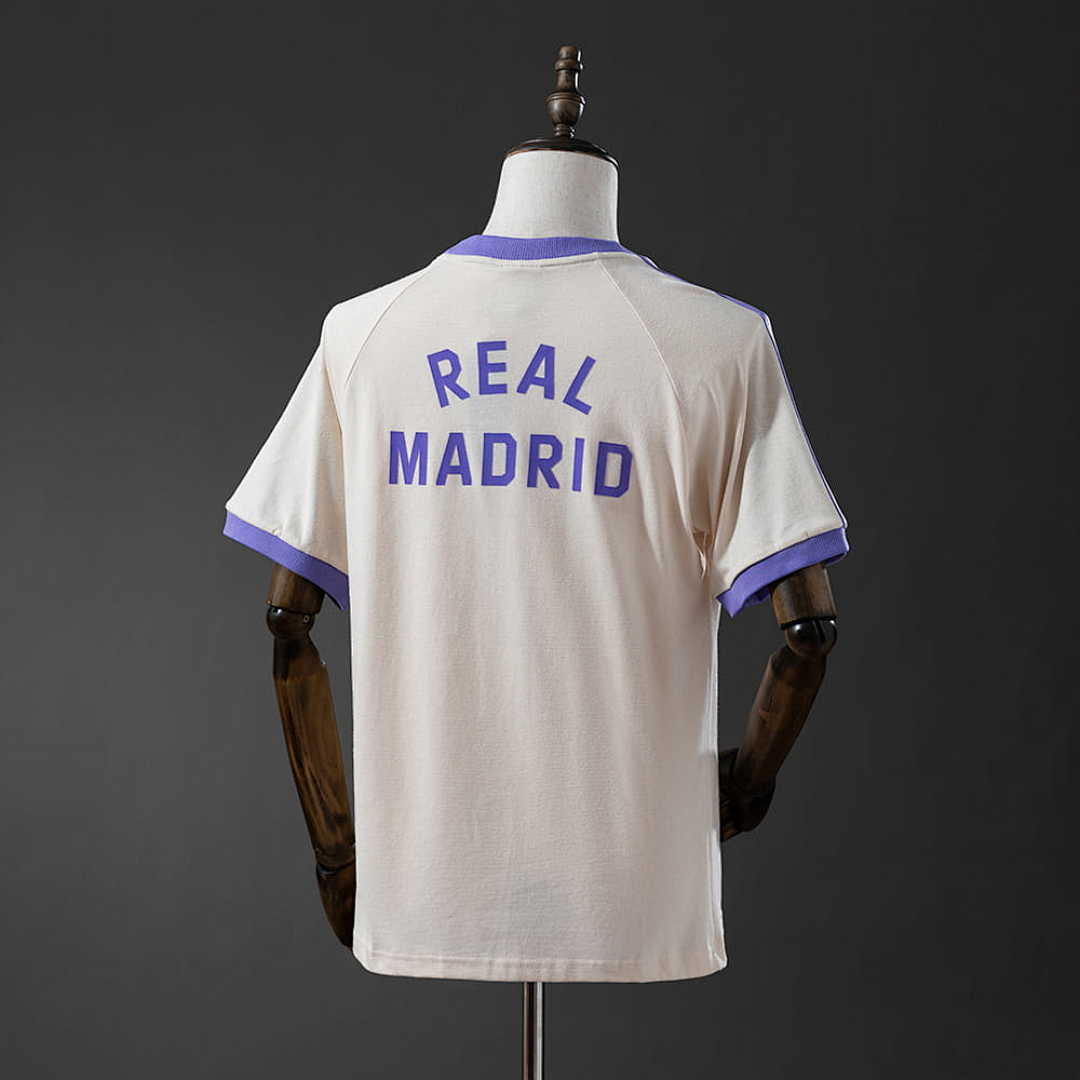 Real Madrid Originals 3-stripes beige t-shirt S-3XL 6