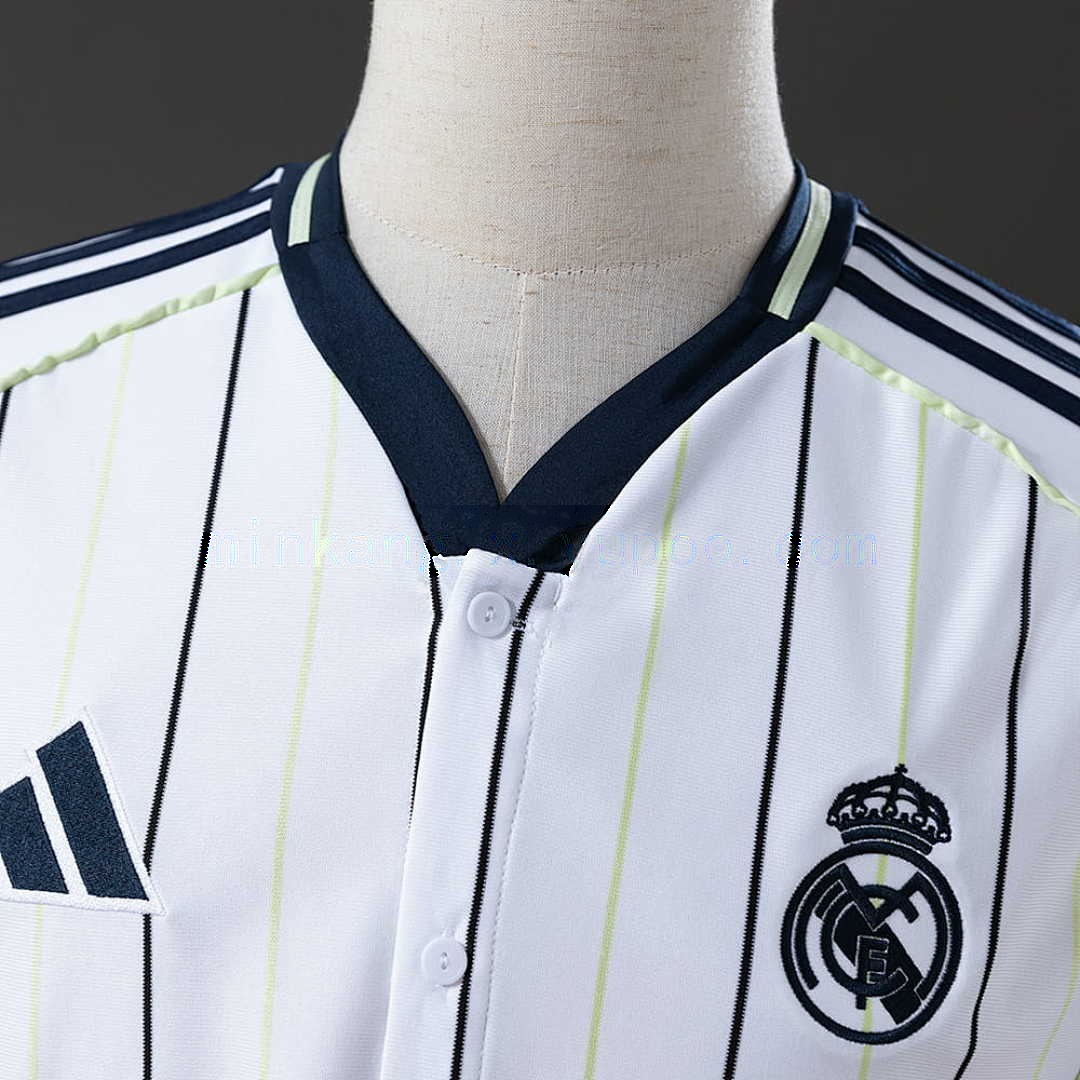 Real Madrid 25_26 Baseball - White Jersey S-4XL 7