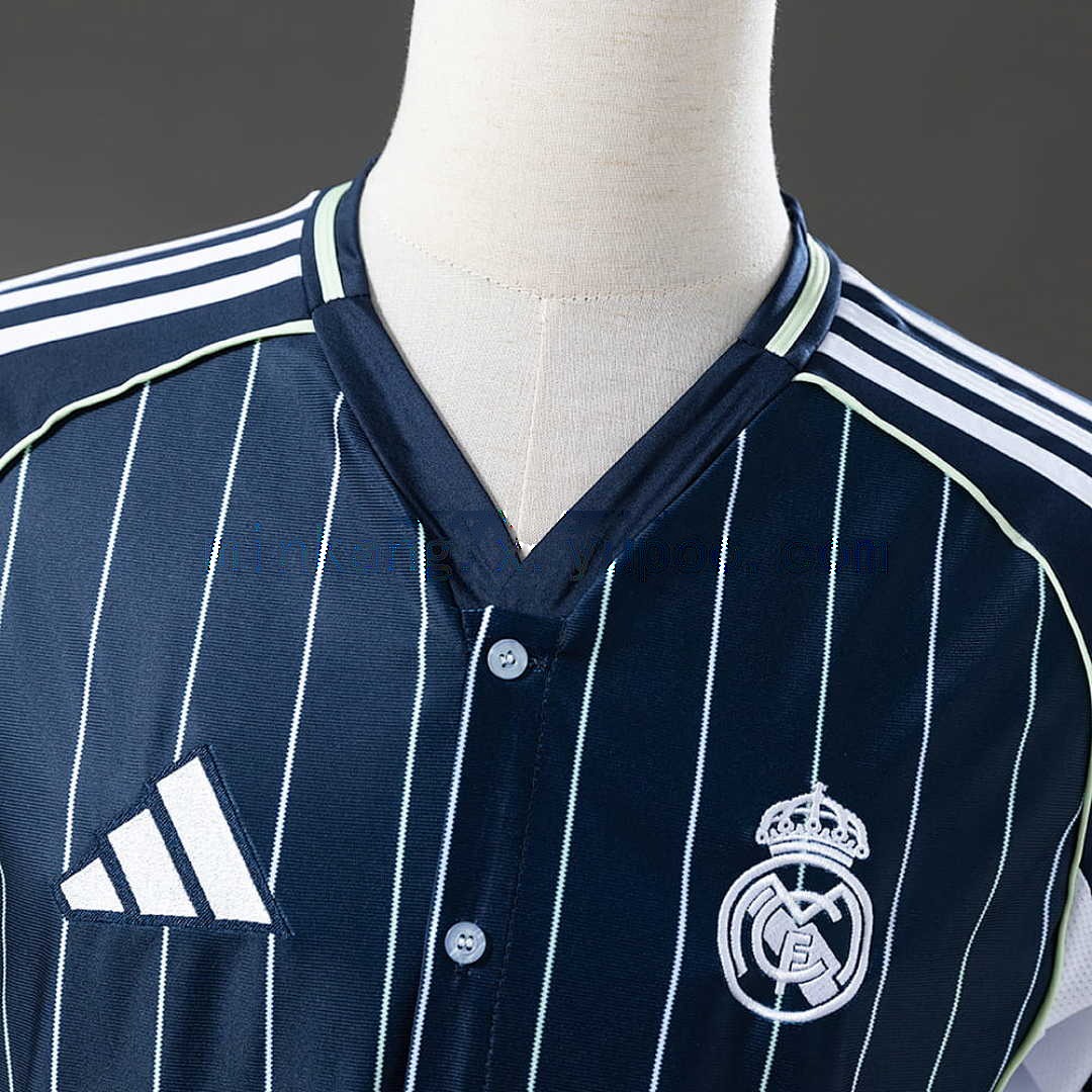 Real Madrid 25_26 Baseball - Navy Blue Jersey S-4XL 7