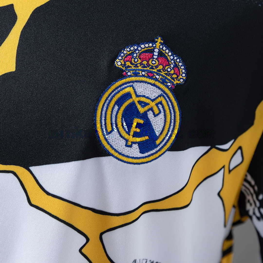 Real Madrid 25_26 Avengers - Pre-Match (Black and White) Jersey S-4XL 6