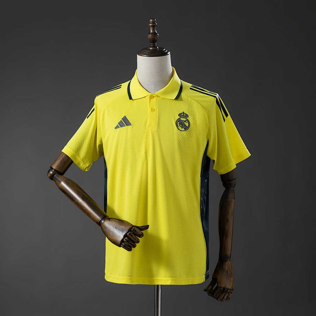 Real Madrid 25_26 POLO - Yellow S-XXL