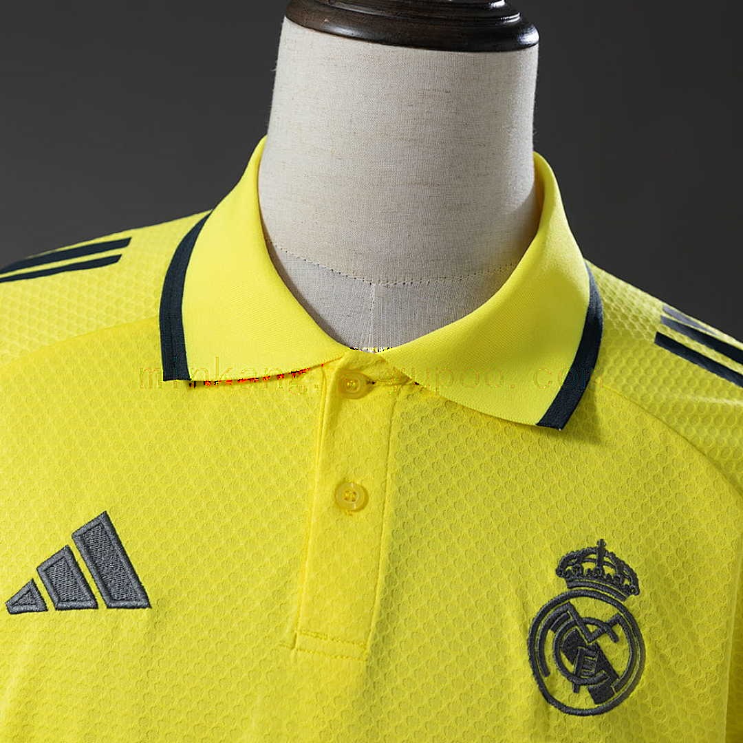 Real Madrid 25_26 POLO - Yellow S-XXL 6