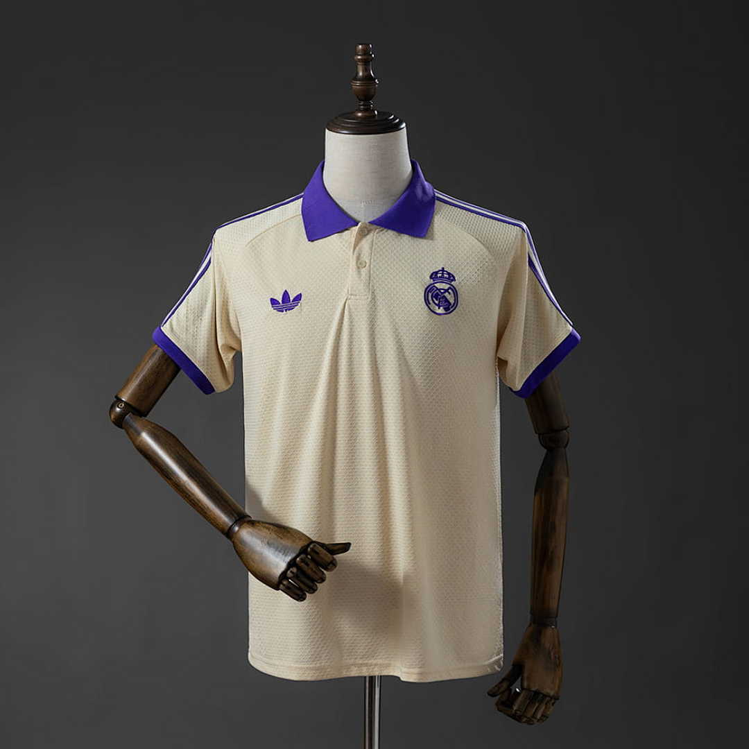 Real Madrid 25_26 POLO - Apricot S-XXL
