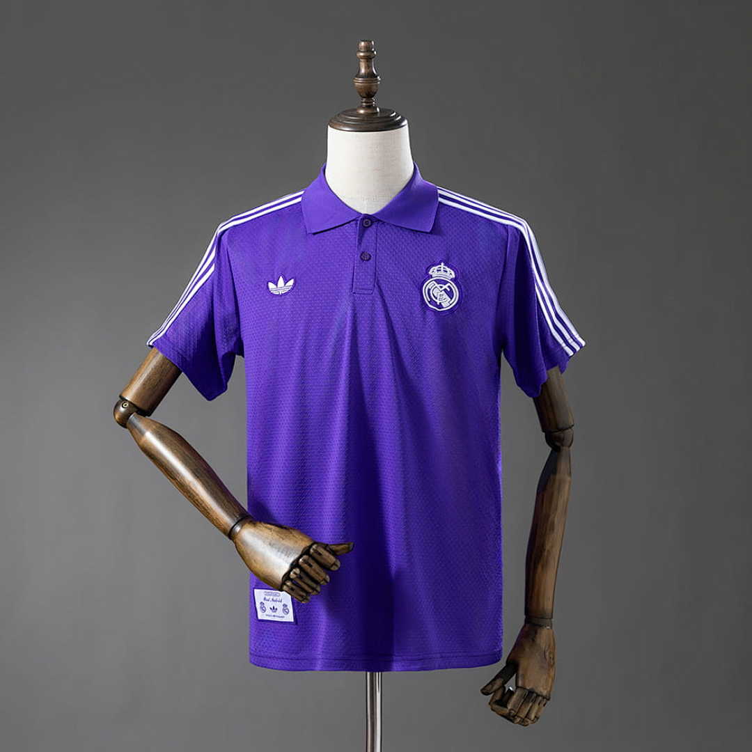 Real Madrid 25_26 POLO - Purple S-XXL