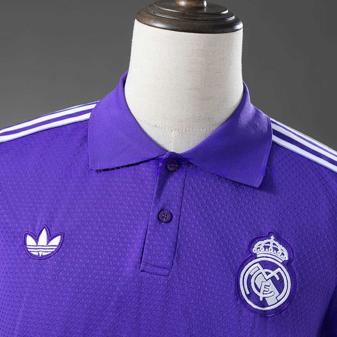 Real Madrid 25_26 POLO - Purple S-XXL 7