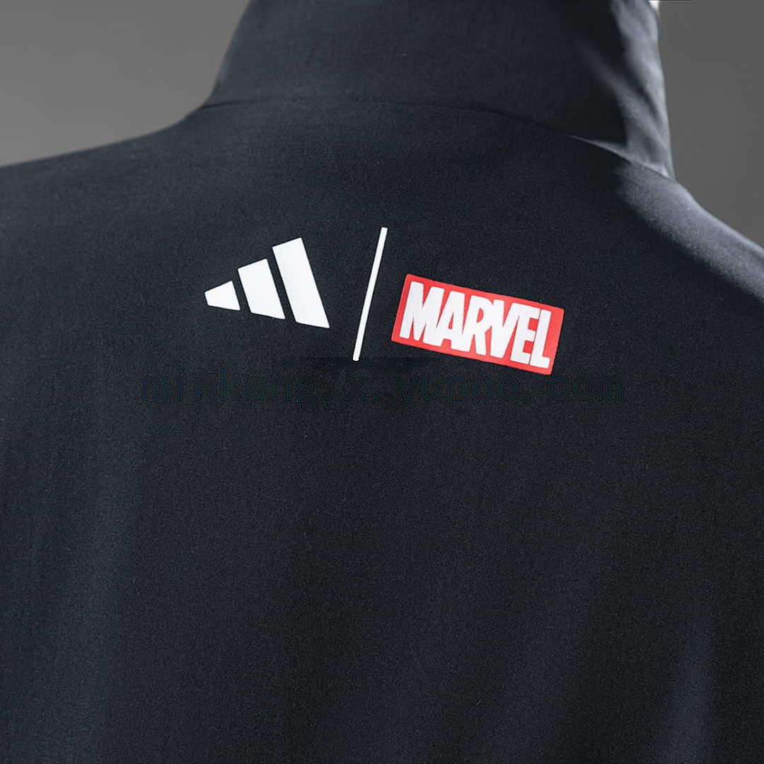 Real Madrid 25_26 Avengers - Pre-Match (Black) Windbreaker S-3XL 3