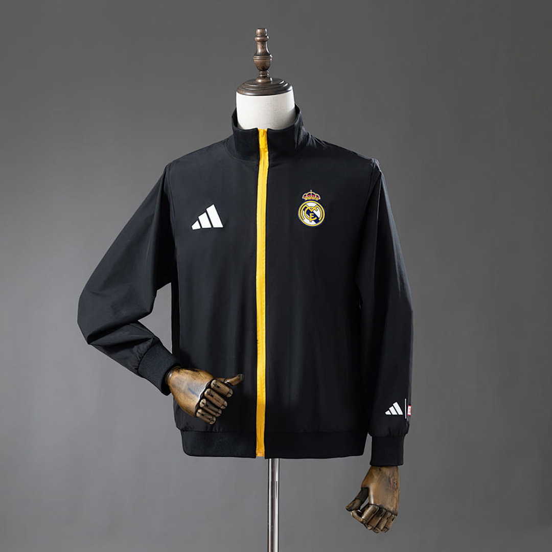 Real Madrid 25_26 Windbreaker - Black S-3XL
