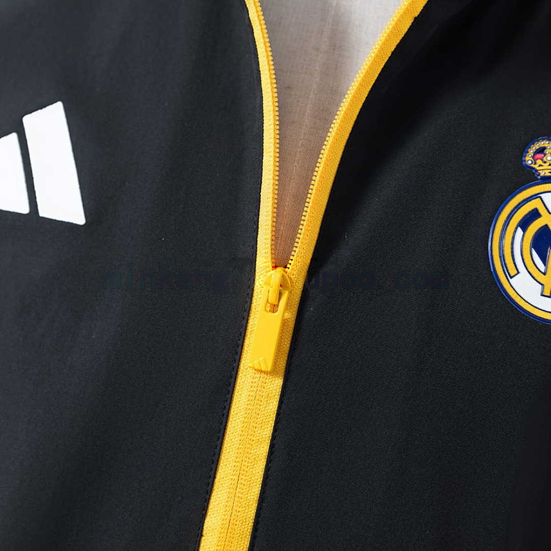 Real Madrid 25_26 Windbreaker - Black S-3XL 7