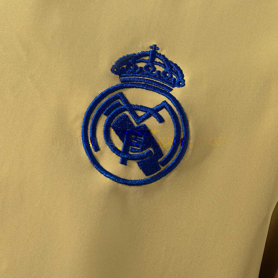 Real Madrid Reversible Jacket Windbreaker - Blue &amp; Yellow S-XXL 4