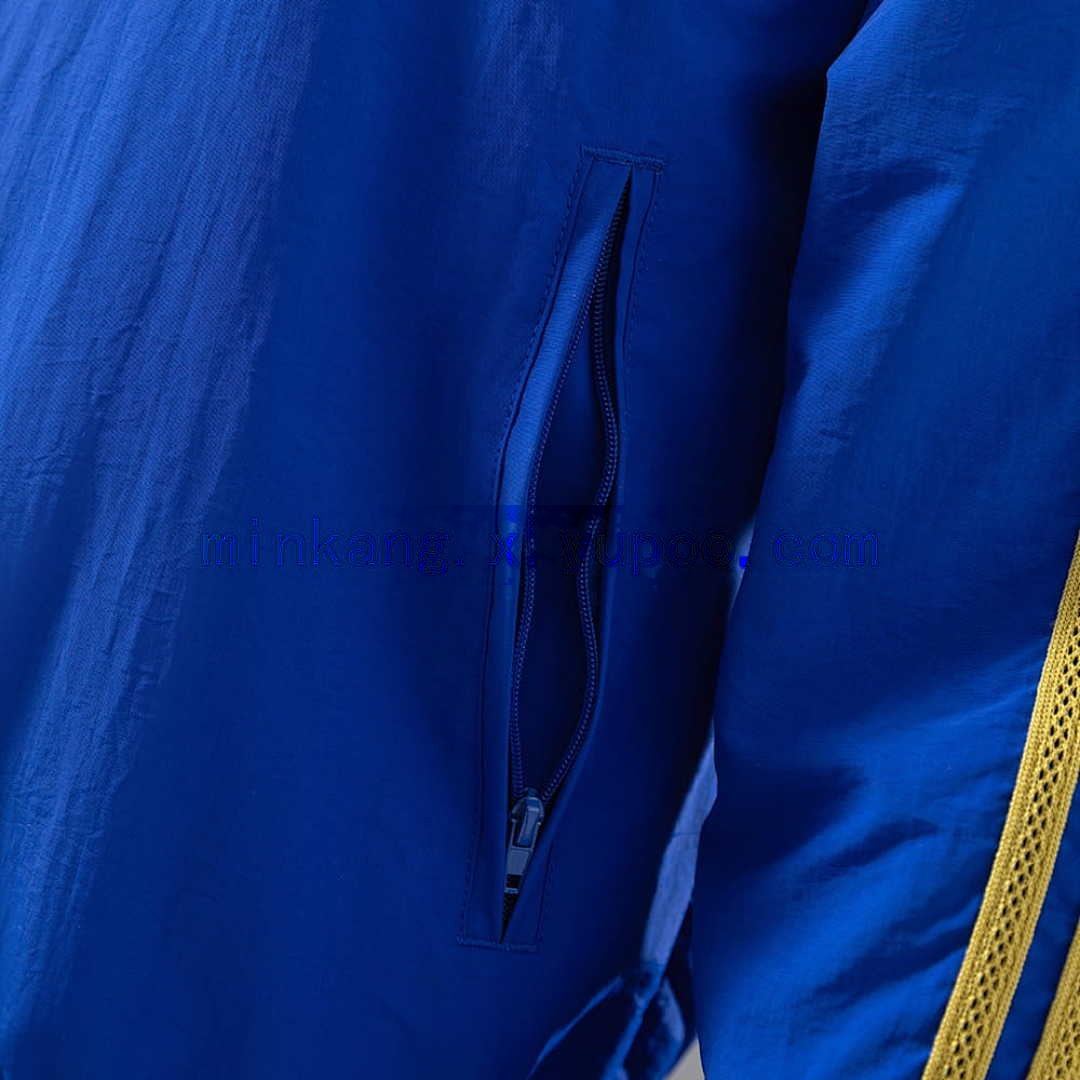 Real Madrid Reversible Jacket Windbreaker - Blue &amp; Yellow S-XXL 6