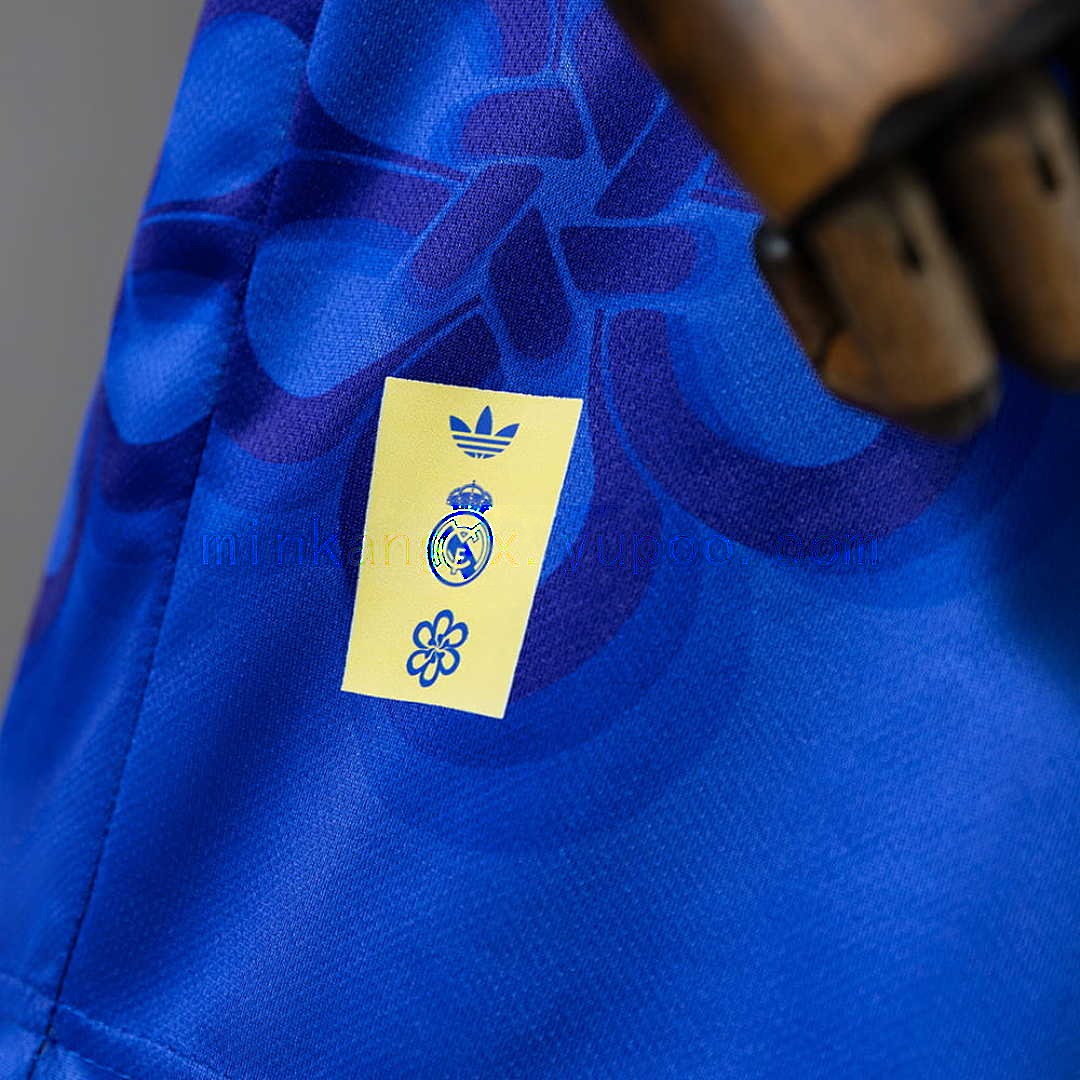 Real Madrid 25_26 Cultural Story - Blue Kids Kit Jersey SIZE 16-28 9