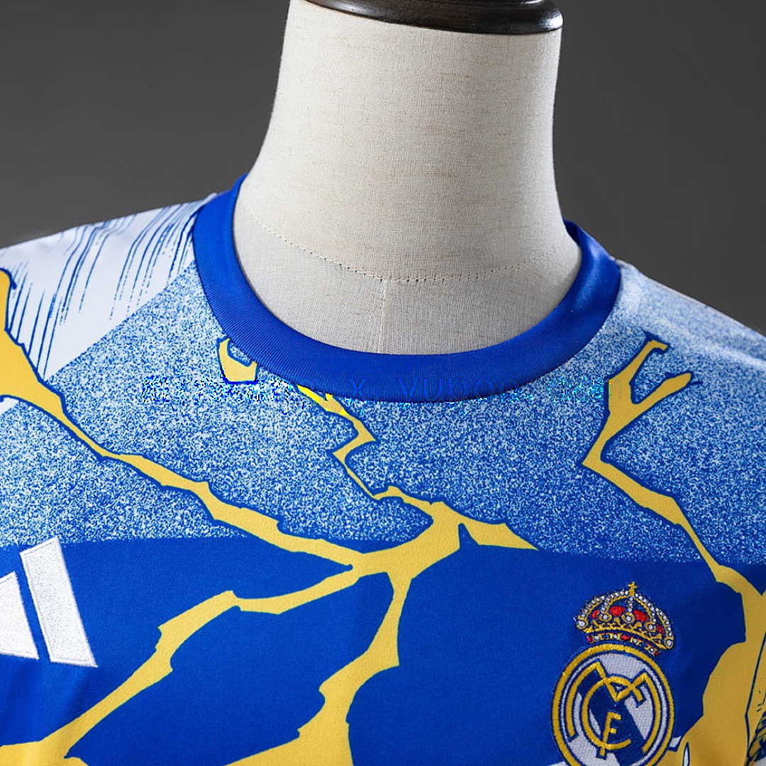 Real Madrid 25_26 Avengers - Pre-Match (Blue) Jersey S-4XL 8