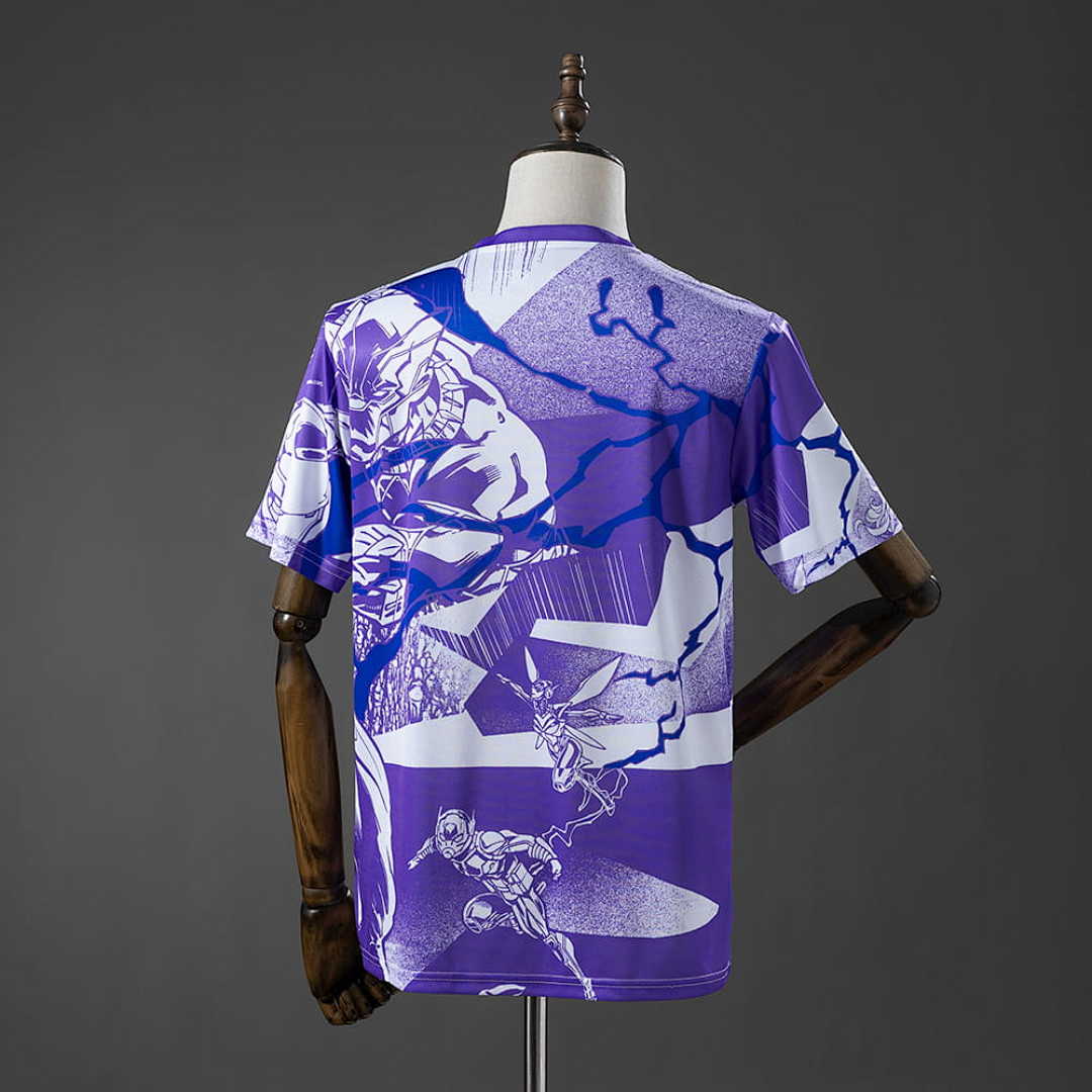 Real Madrid 25_26 Avengers - Pre-Match (Purple) Jersey S-4XL 2