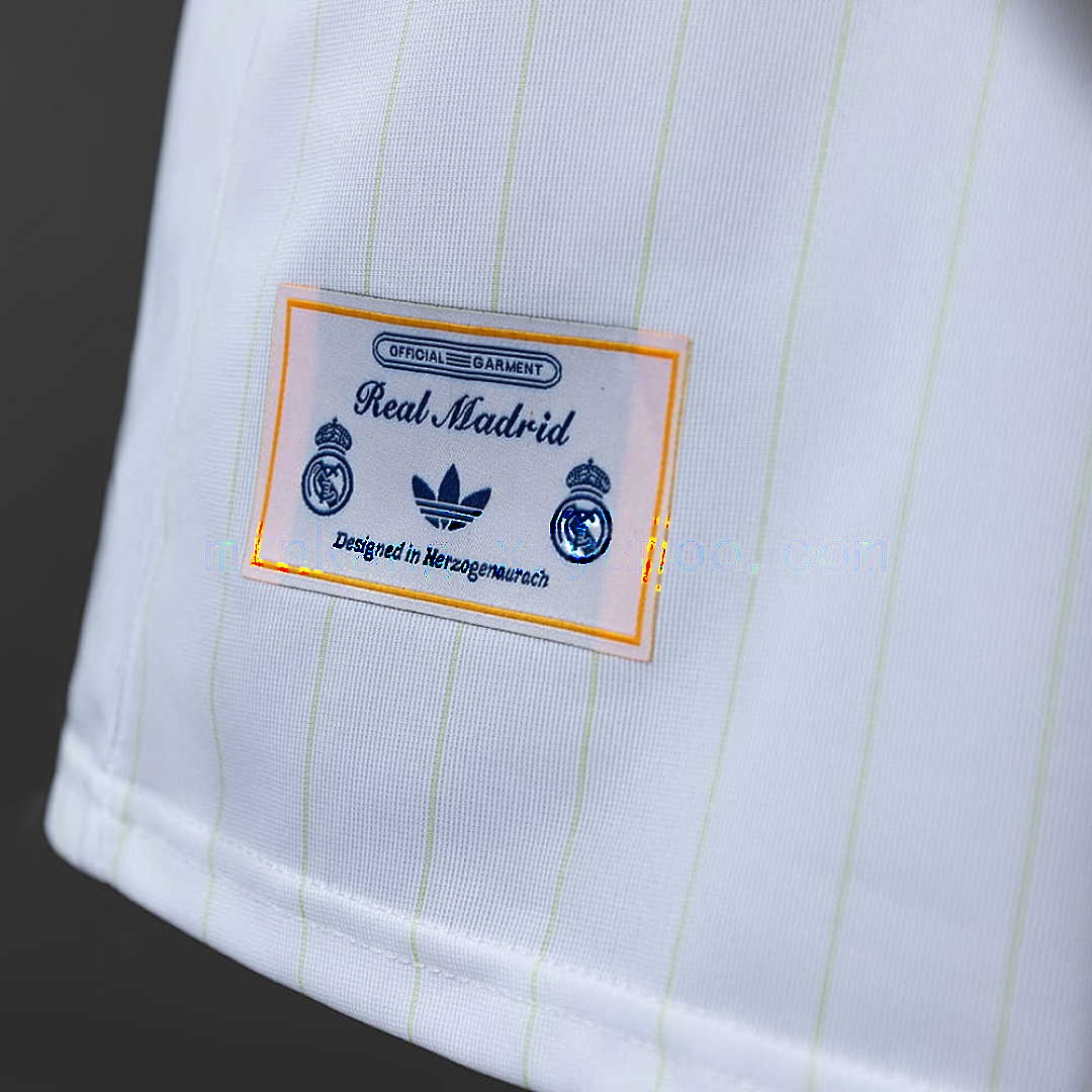 Real Madrid Terrace Icons T-Shirt White Blue S-XXL 3