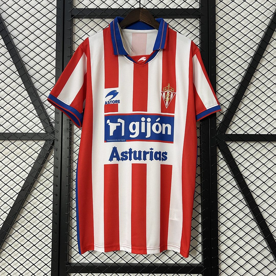 Retro Sporting Gijon 01_02 Home Size S-XXL