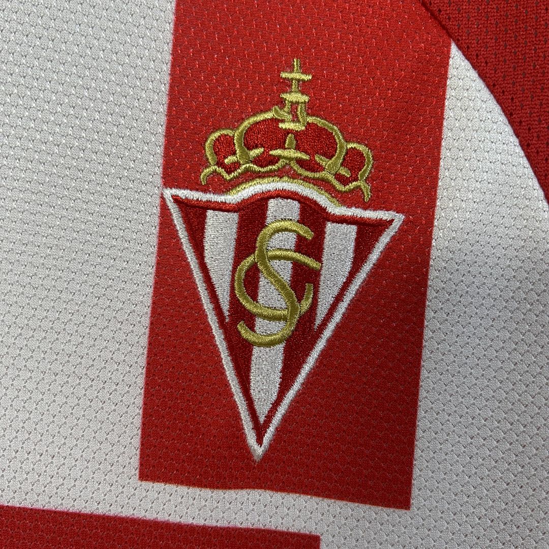 Retro 08_09 Sporting Gijon Home Size S-XXL 2