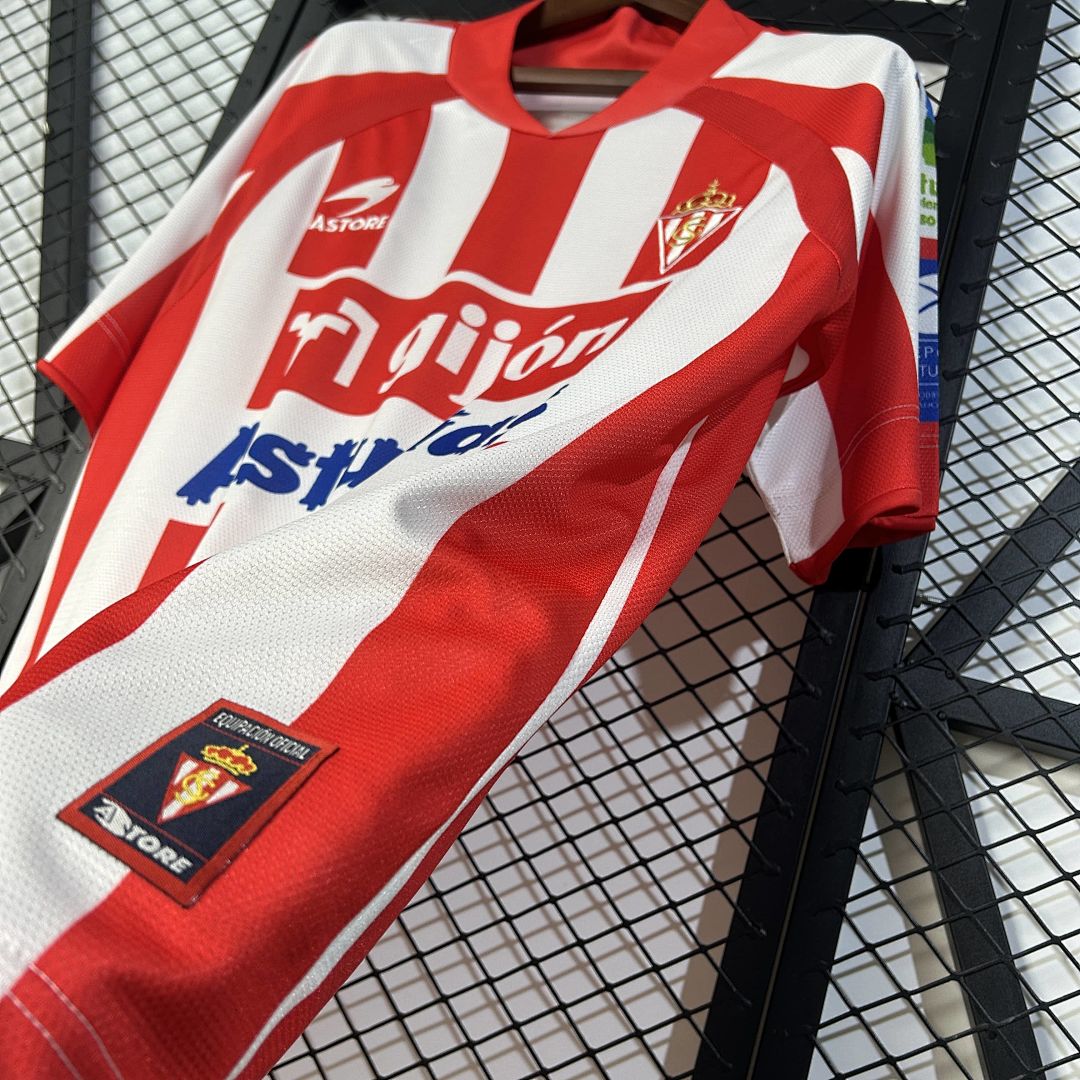 Retro 08_09 Sporting Gijon Home Size S-XXL 6