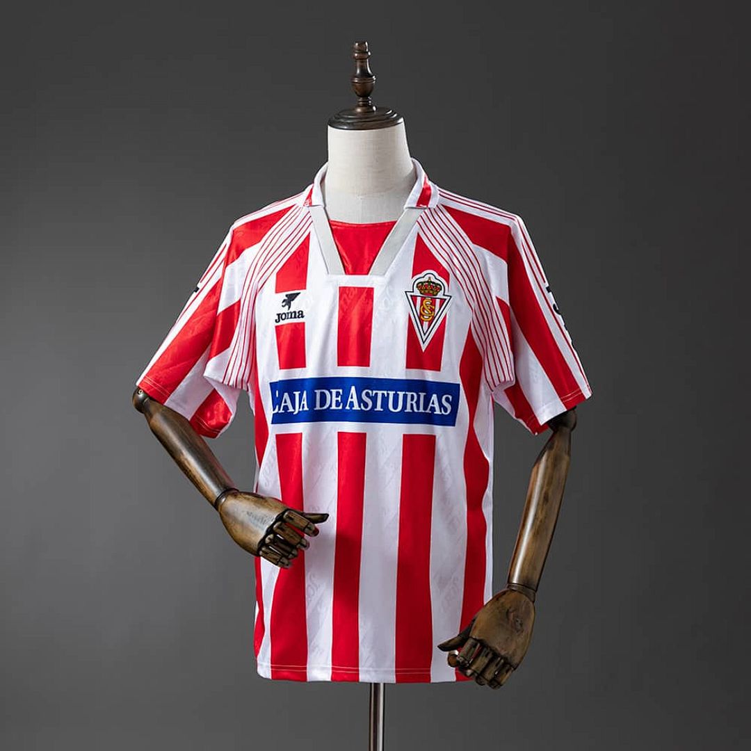Retro 94_95 Sporting Gijon Home Size S-XXL