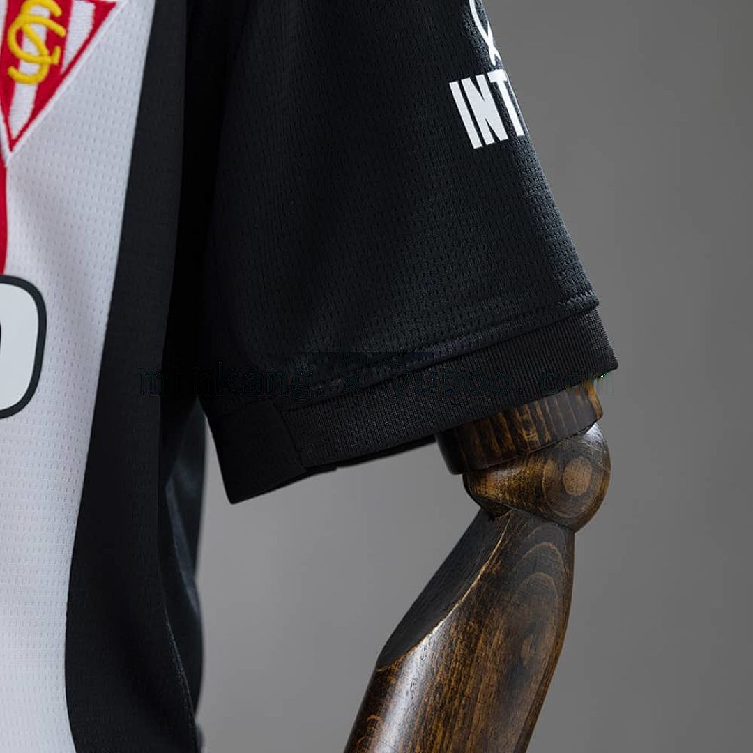 Sporting Gijon 25_26 Away Kids Kit Jersey Size 16-28 5