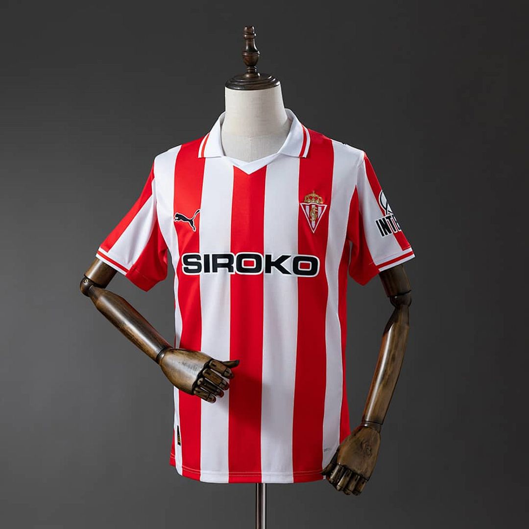 25_26 Sporting Gijon Home S-4XL