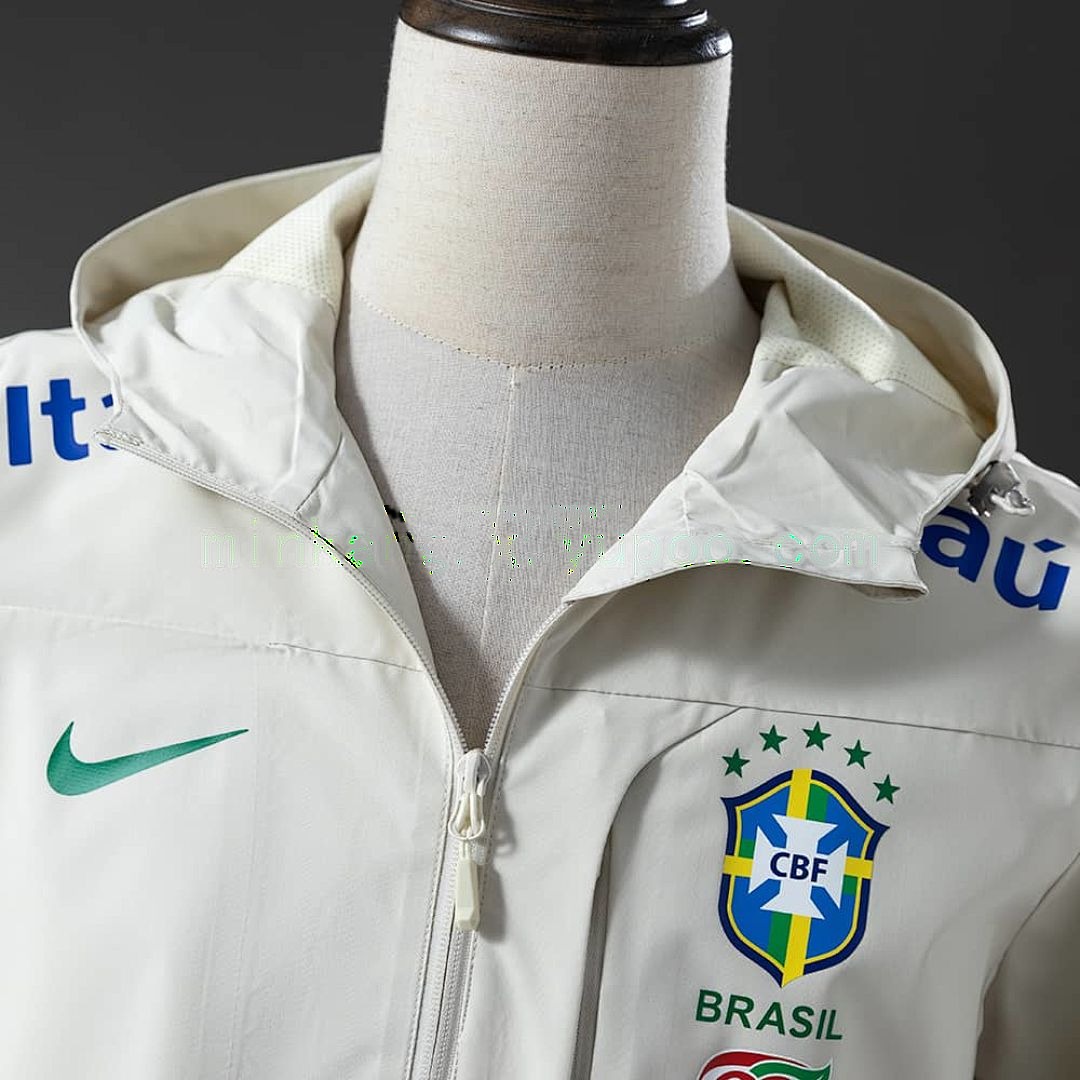 Brazil Windproof Jacket-Off White S-XXL 8