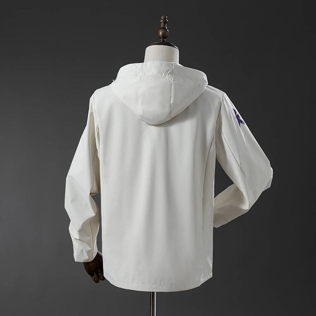 Brazil Windproof Jacket-Off White S-XXL 9