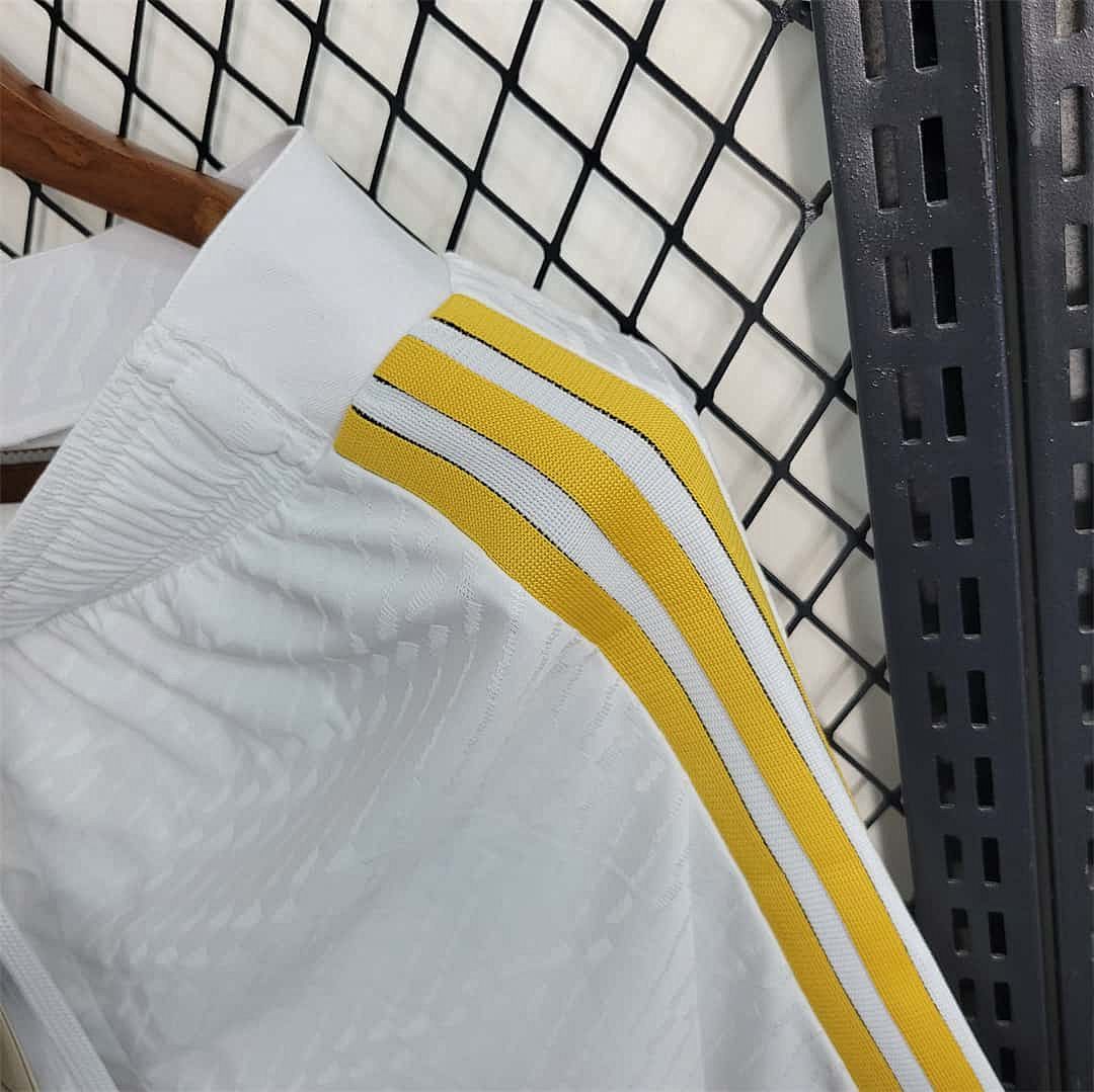 23-24 Real Madrid Player Version Shorts Home 4