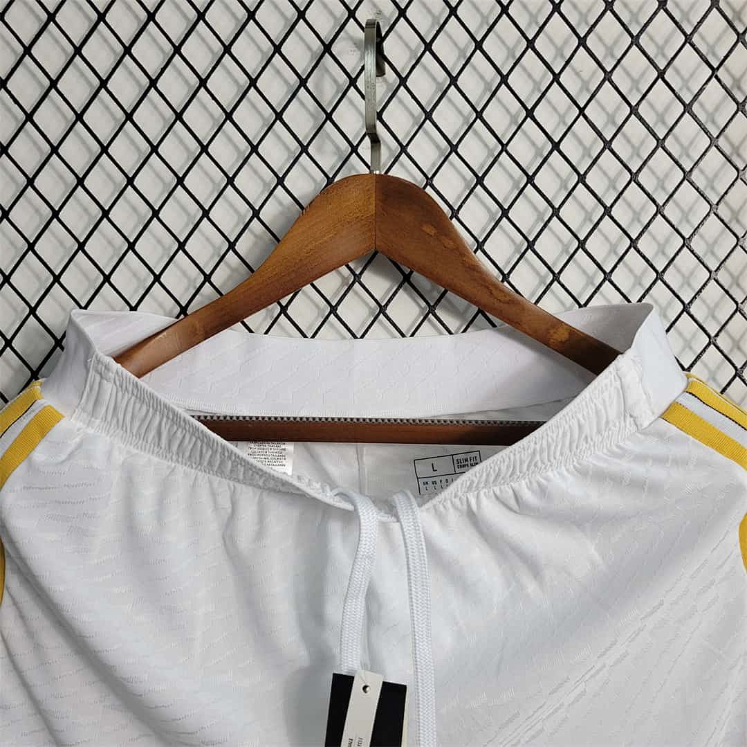 23-24 Real Madrid Player Version Shorts Home 8