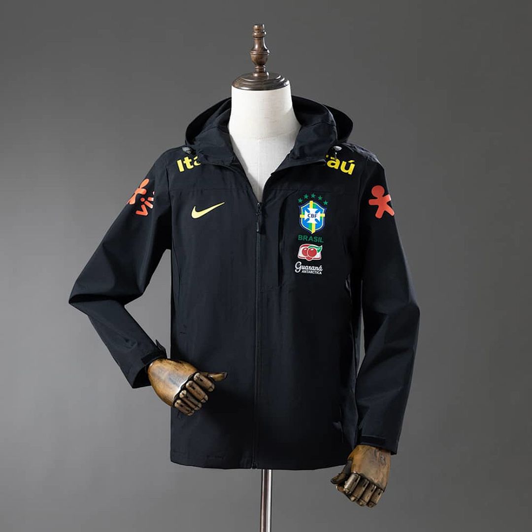 Brazil Windproof Jacket - Black S-XXL