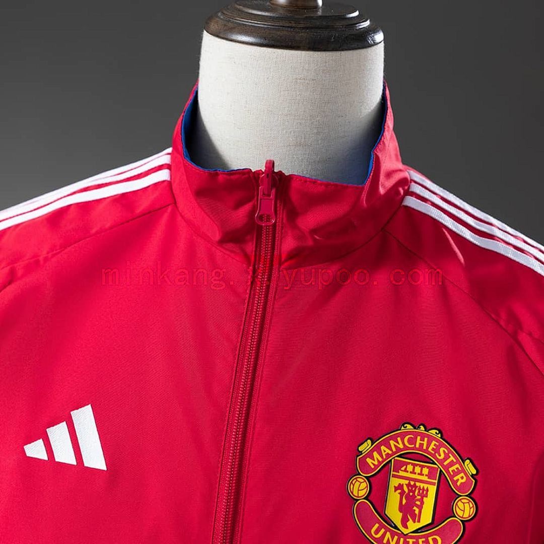 M-U Reversible Anthem Jacket Windbreaker - Black_Red S-XXL 10