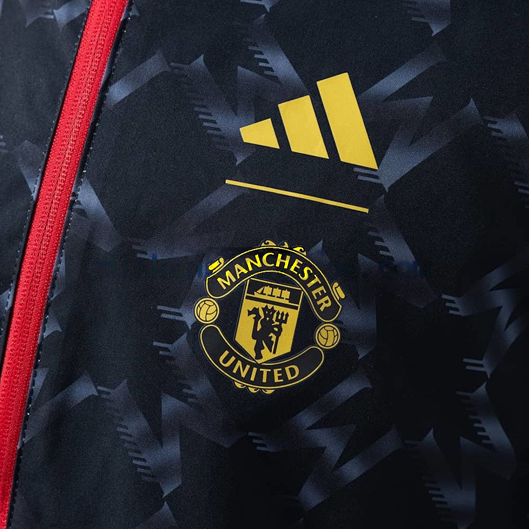 M-U Reversible Anthem Jacket Windbreaker - Black_Red S-XXL 4