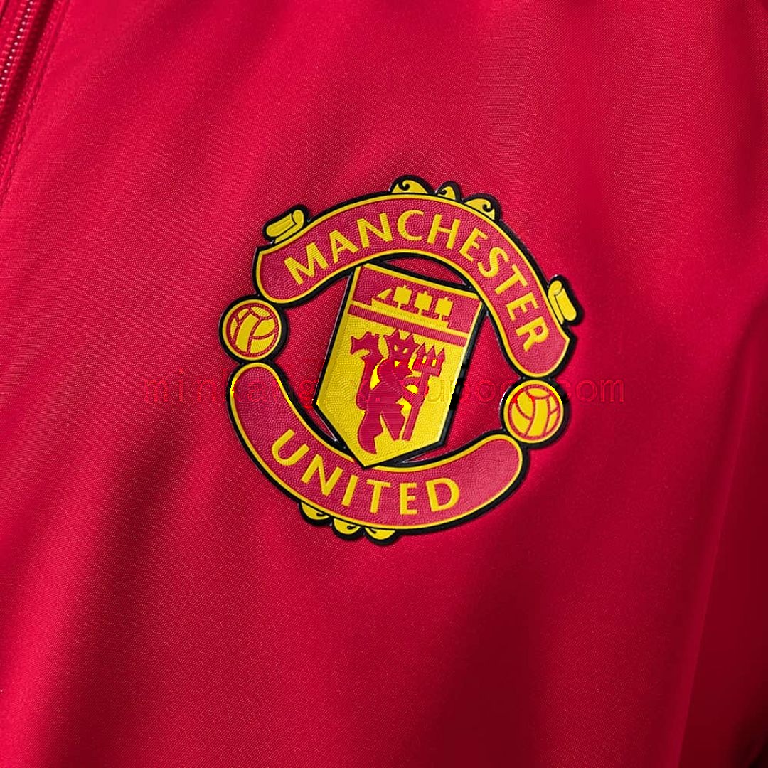 M-U Reversible Anthem Jacket Windbreaker - Black_Red S-XXL 9