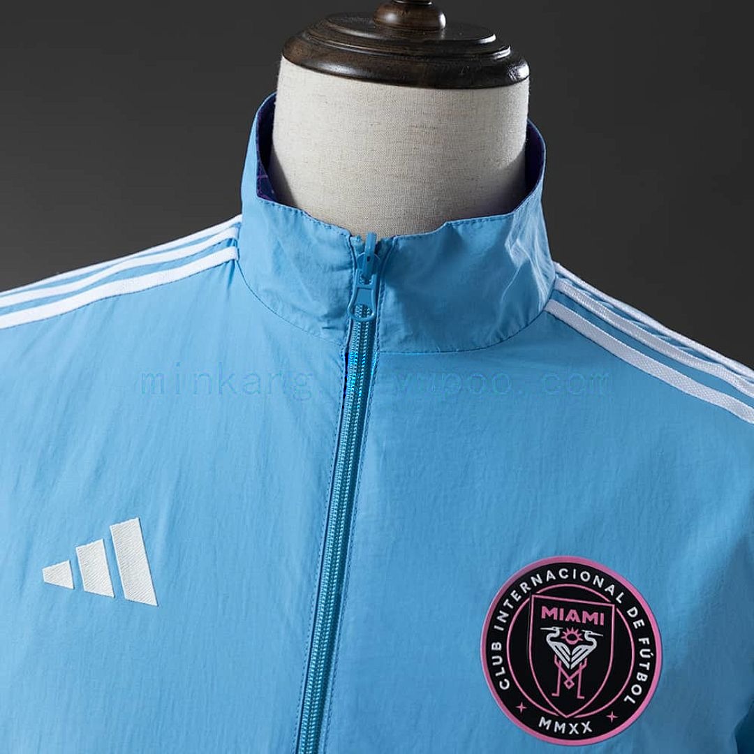 Inter Miami Reversible Anthem Jacket Windbreaker - Blue-Purple S-XXL 10