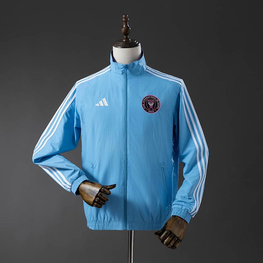 Inter Miami Reversible Anthem Jacket Windbreaker - Blue-Purple S-XXL 3