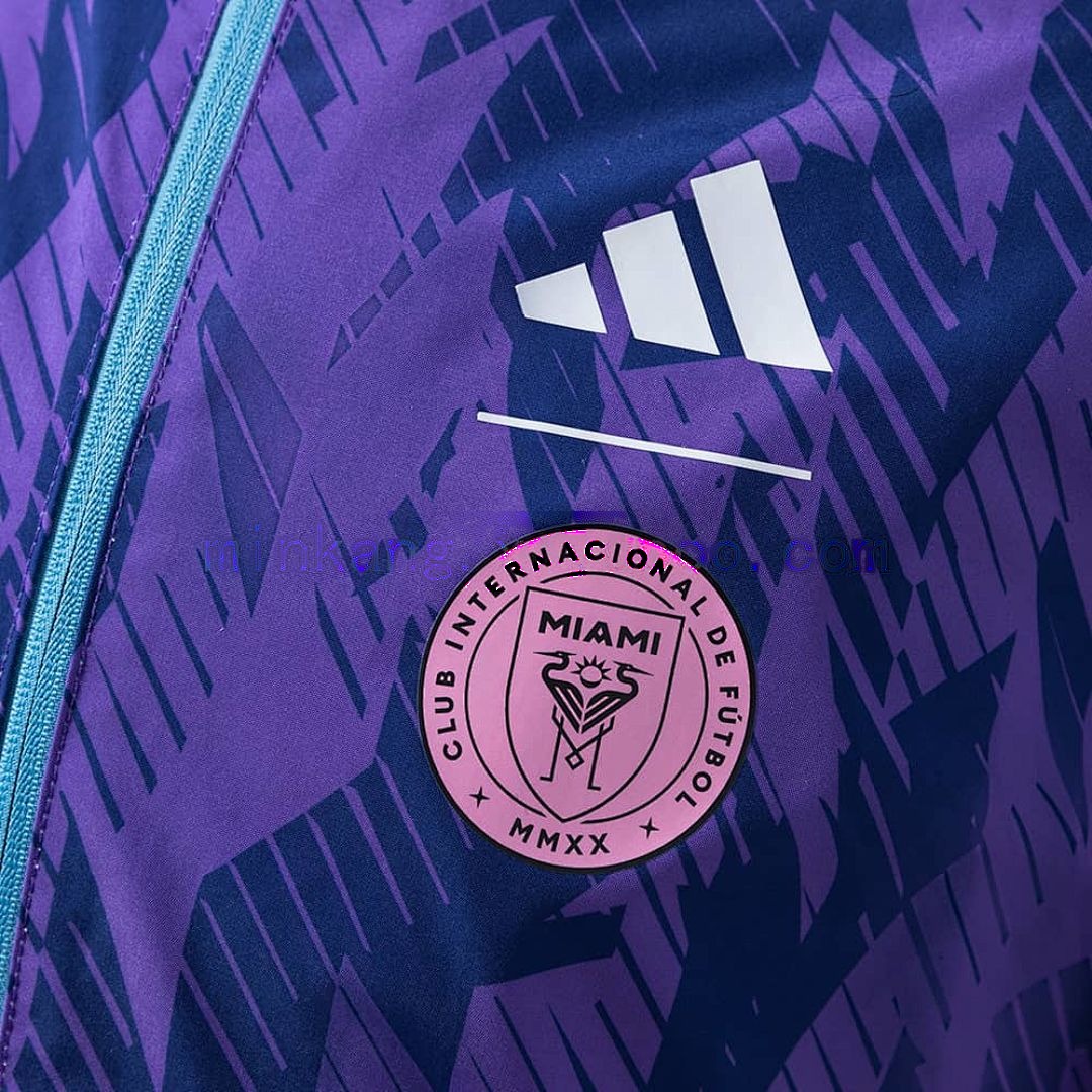Inter Miami Reversible Anthem Jacket Windbreaker - Blue-Purple S-XXL 4