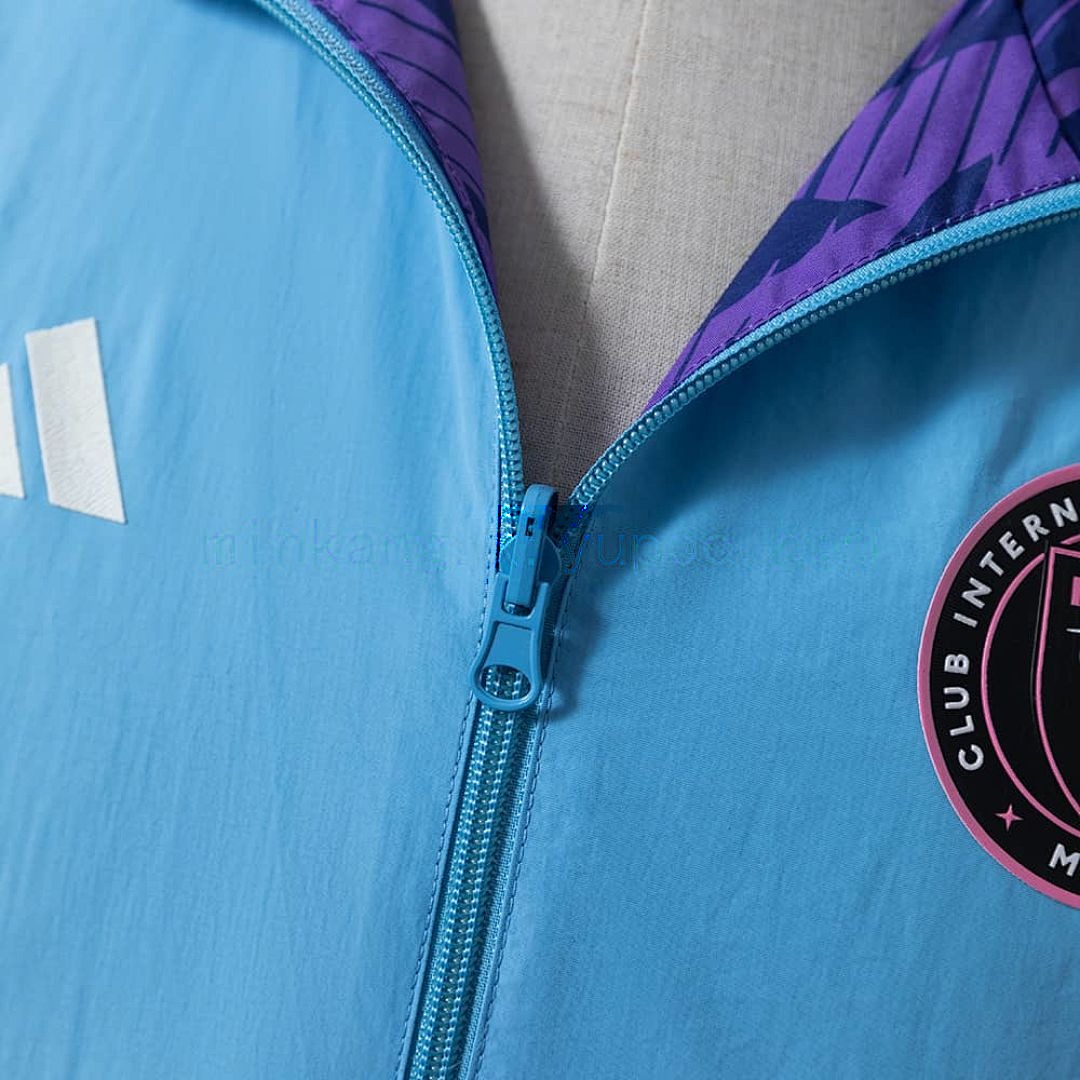 Inter Miami Reversible Anthem Jacket Windbreaker - Blue-Purple S-XXL 7