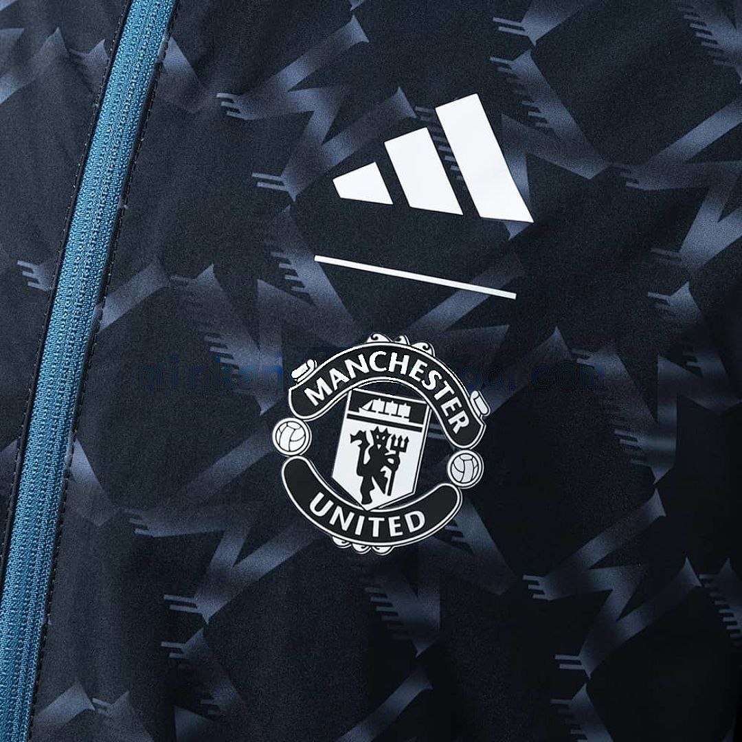 M-U Reversible Jacket Windbreaker - Blue&amp;Black S-XXL 4
