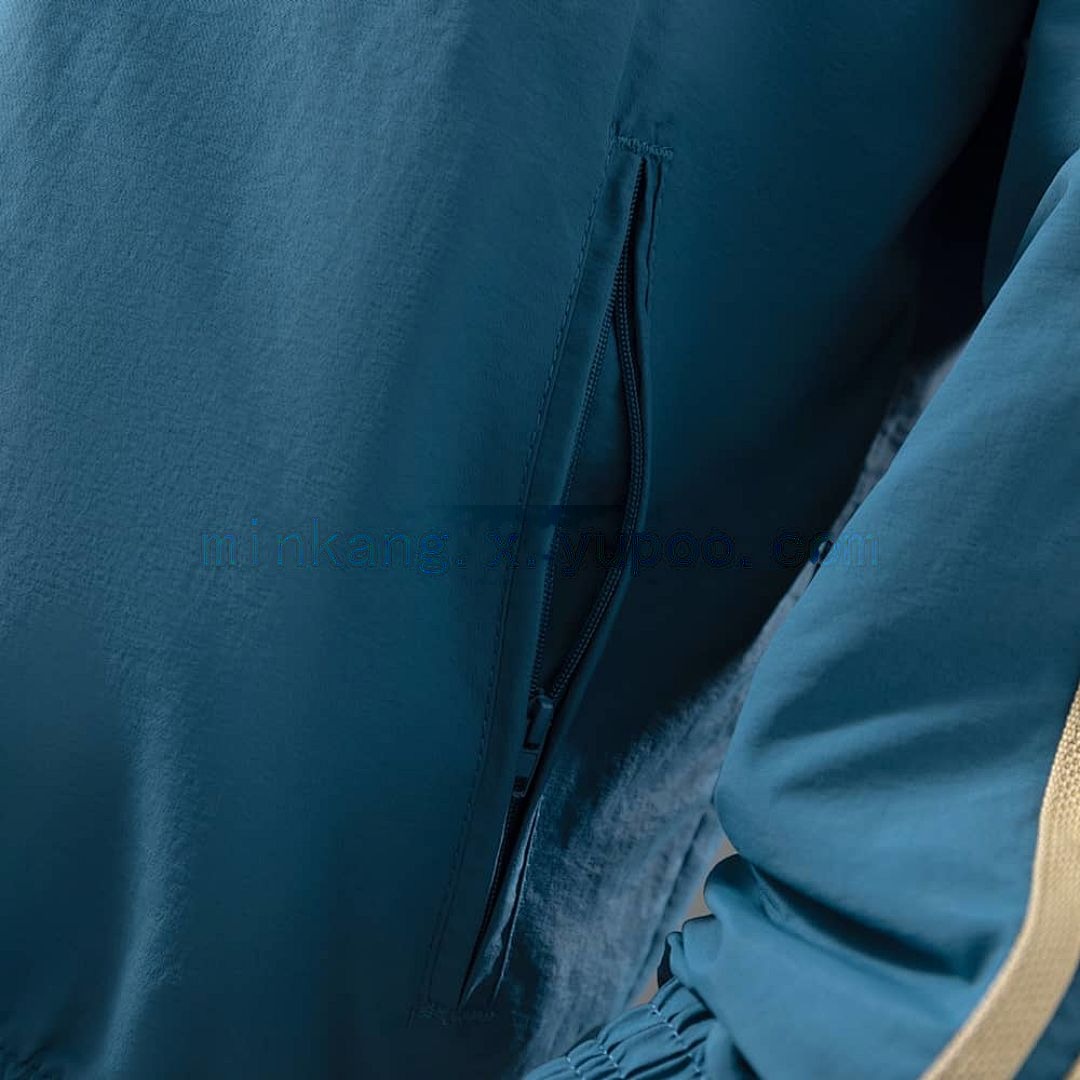 M-U Reversible Jacket Windbreaker - Blue&amp;Black S-XXL 5
