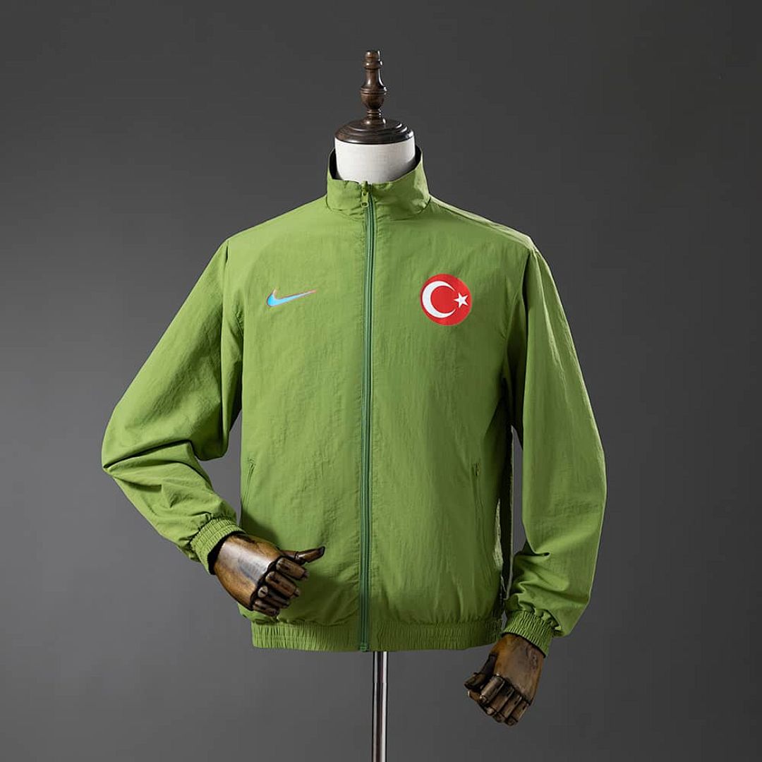 Türkiye réversible veste veste coupe-vent - bleu &amp; vert, S-XXL 2