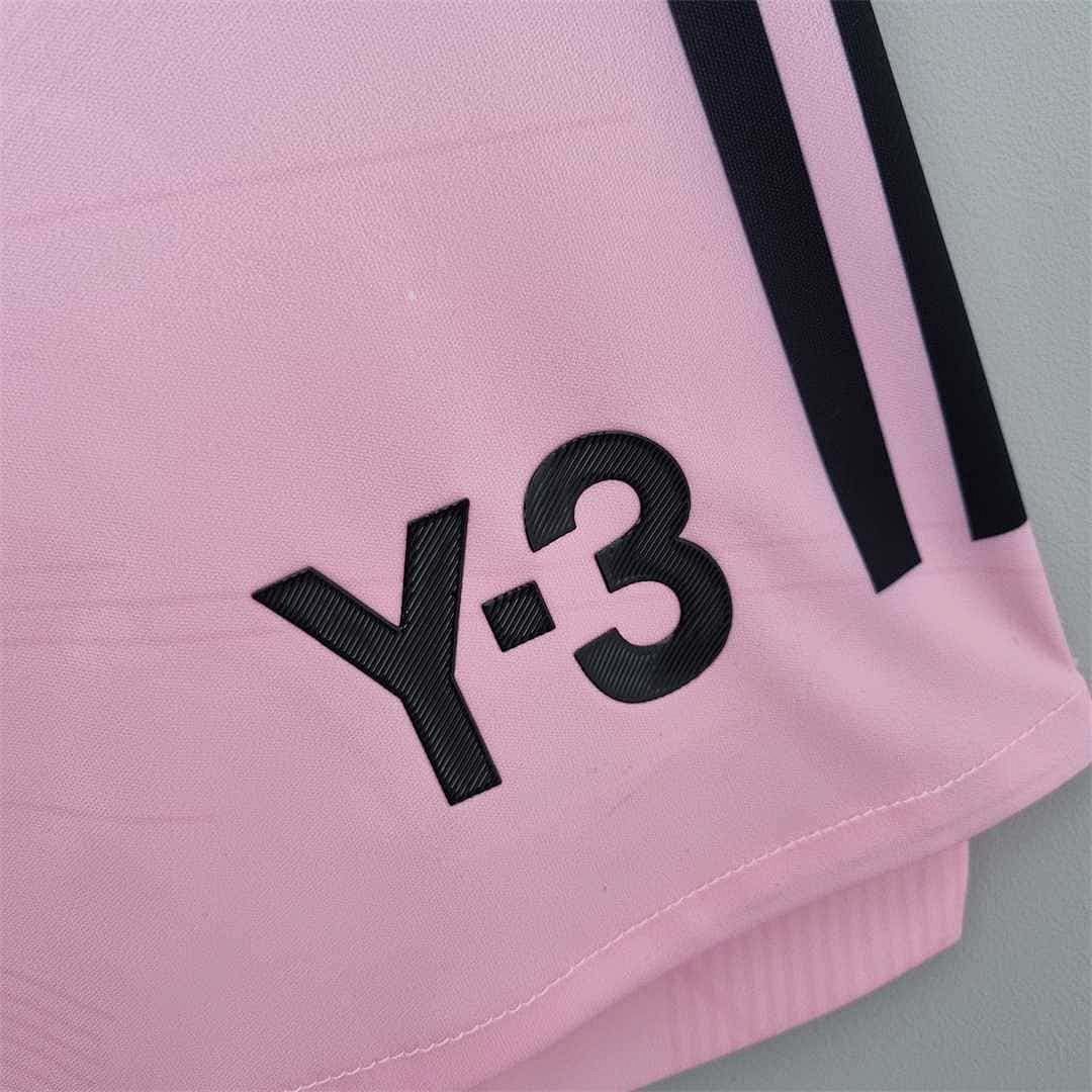 22-23 Real Madrid Y3 pink shorts 3