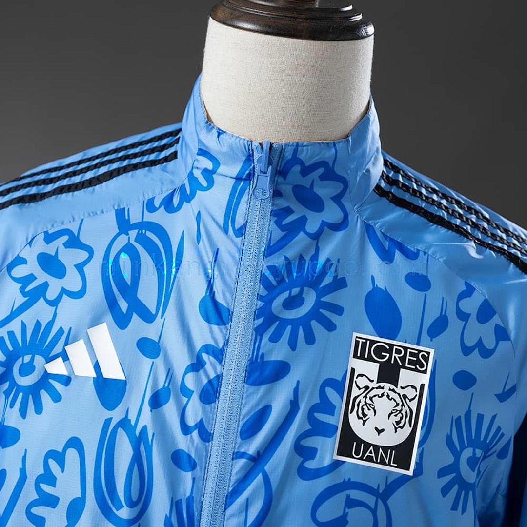 Tigres Reversible Jacket Windbreaker - Beige &amp; Blue S-XXL 10